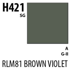 Mr Hobby Aqueous Hobby Colour H421 RLM81 Brown Violet